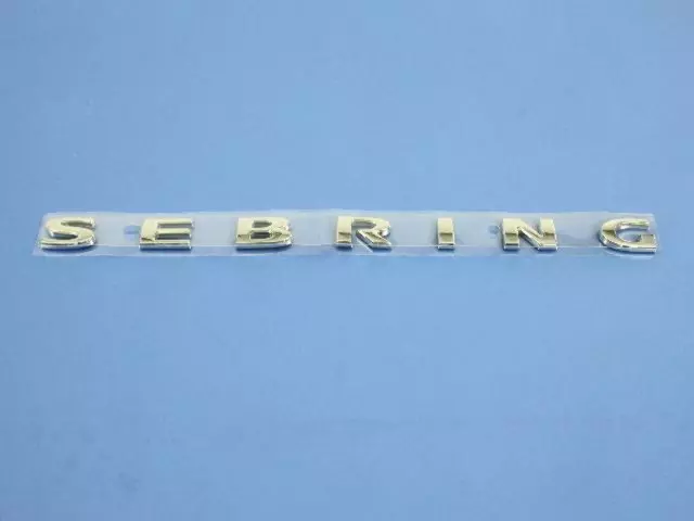 4389880AB - : Sebring Nameplate for Mopar Image