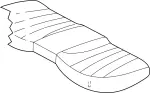 88320AR600 - Body: Seat Cover for Infiniti Image