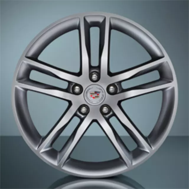 19 Wheel, Front, 5-Split Spoke, Ultra Bright - GM (19300918)
