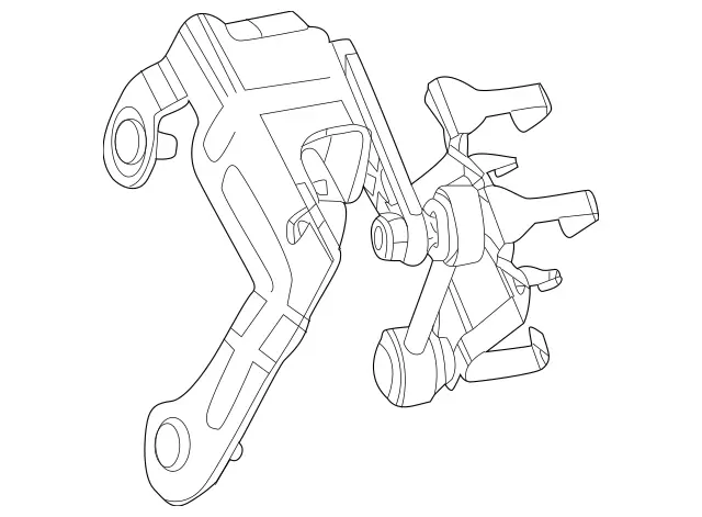 2139056707 - Rear Axle: Turning Angle Sensor for Mercedes-Benz: CLS53 AMG, E43 AMG, E53 AMG Image image