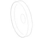 6540150400 - : Lower Timing Cover Cap for Mercedes-Benz: AMG&amp;reg; GT 43, AMG&amp;reg; GT 53, CLS 450, CLS 53 AMG&amp;reg;, E 450, E 53 AMG&amp;reg;, GLE 450, GLE 450 SUV, GLE 53 AMG&amp;reg;, GLE 53 AMG&amp;reg; SUV, GLS 450, S 500, S 580e Image