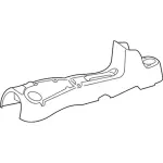 5S4Z54045A36FAB - Body: Console Panel for FORD Image