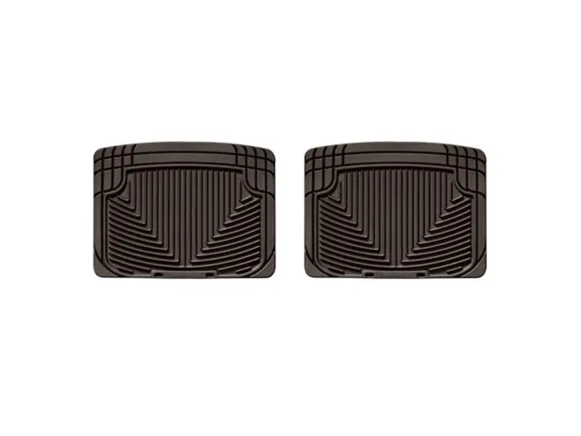 W20CO - Accessories: Rear Cocoa All Weather Floor Mats for WeatherTech Image