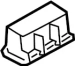 760345NA0A - Body: Hinge Cover for INFINITI: QX50 Image