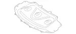 1646820226 - : Dampening, Hood for Mercedes-Benz Image