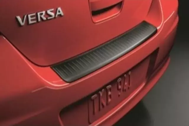 2007-2012 Nissan Versa Hatchback Rear Bumper Scratch Protector Step Pad OEM NEW - Nissan (999T6-4T000)