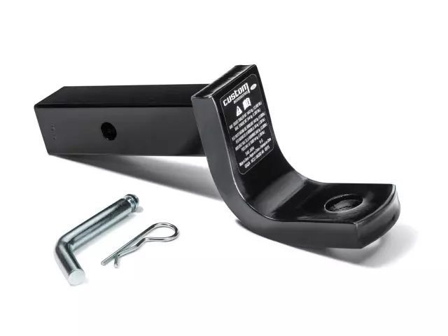 HC3Z19A282A - : Trailer Hitch Drawbar, 4" Drop for Ford: E-350 Super Duty, E-450 Super Duty, Expedition, F-150, F-250 Super Duty, F-350 Super Duty, F-450 Super Duty, F-550 Super Duty | Lincoln: Navigator Image