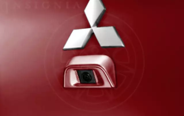 MZ607439EX - Serviceable Components: Rear View Camera - Cover - Rally Red for Mitsubishi Image