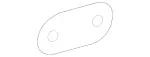 2124920118 - : Mounting Plate for Mercedes-Benz Image