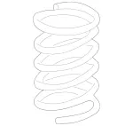 2033214204 - : Front Axle Spring for Mercedes-Benz: 180C, C230, C240, C280, C320, C350, CLK320, CLK350, CLK500, CLK550 Image