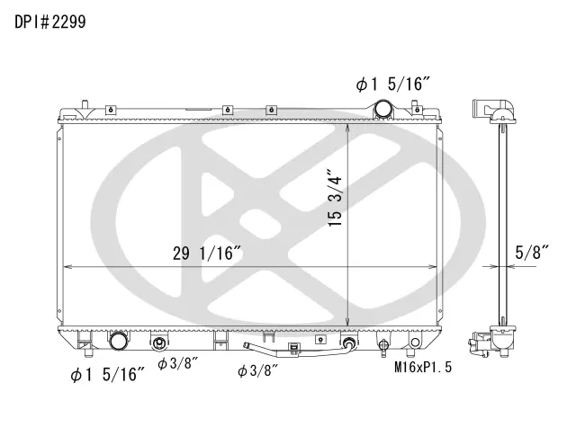 A2299 - : Koyorad Radiator for Koyo Image