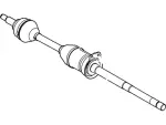 CA8Z3B436C - Front Drive Axle: Axle Assembly for Ford: Flex | Lincoln: MKT Image