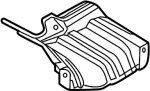 74753AM600 - : Floor Pan Heat Shield for INFINITI: G35 Image
