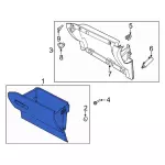 LJ6Z7806010AA - Body: Glove Box for Ford: Escape Image