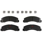 TXM2087 - : TRW PREMIUM BRAKING - METALLIC BRAKE PAD SET - TXM2087 for TRW Image