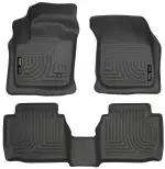 99751 - : Weatherbeater - Front &amp; 2nd Seat Floor Liners for Husky Liners Image