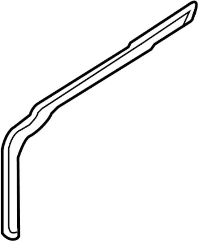 80740AR000 - Body: Inner Panel Seal Strip for Infiniti Image