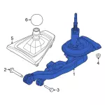 MR3Z7210A - : Gear Shift Assembly for Ford: Mustang Image