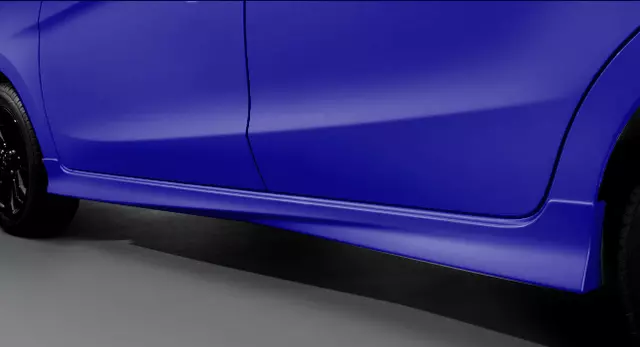 MZ331378 - Exterior: Side Air Dams, Blue T69 for Mitsubishi: Mirage, Mirage G4 Image