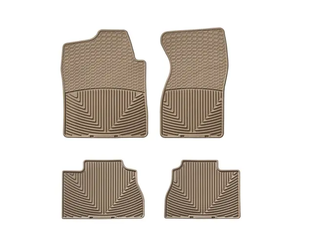 W26TNW70TN - Accessories: Front &amp; Rear Tan All Weather Floor Mats for WeatherTech Image