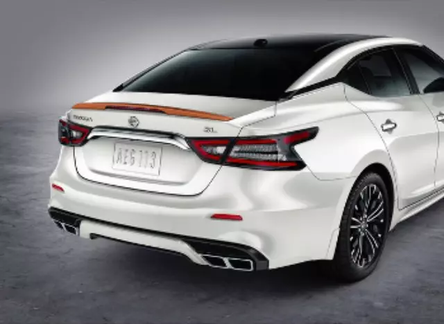 T99J19DJ0B - : Rear Spoiler - Sport EBL - Sunset Drift ChromaFlair ® for Nissan: Maxima Image