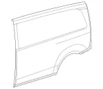 4476370109 - Body: Side Panel for Mercedes-Benz: Metris Image