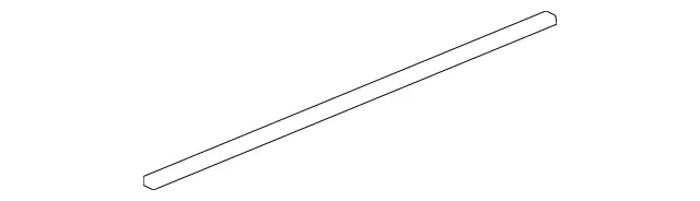 2306901080 - Body: Belt Molding for Mercedes-Benz Image