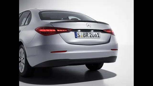 2067930200 - Exterior Detachable Parts: Rear Spoiler Attachment for Mercedes-Benz Image