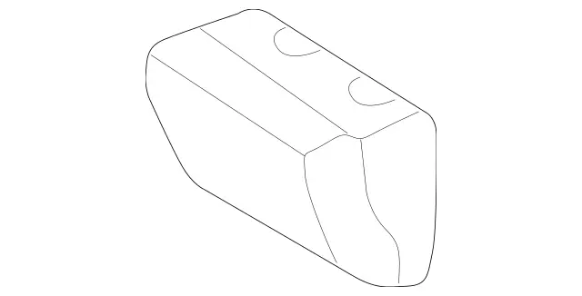 20882000127D43 - Body: Tube Assembly Cover for Mercedes-Benz Image