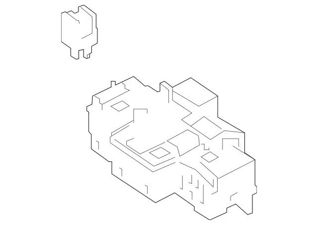 206540020064 - : Fuse And Relay Box for Mercedes-Benz: 300C, 300CD, C300, C43 AMG, C63 AMG S E Performance, CLE300, CLE450, CLE53 AMG, E350, GLC300, GLC350e, GLC43 AMG, GLC63 AMG S E Performance Image