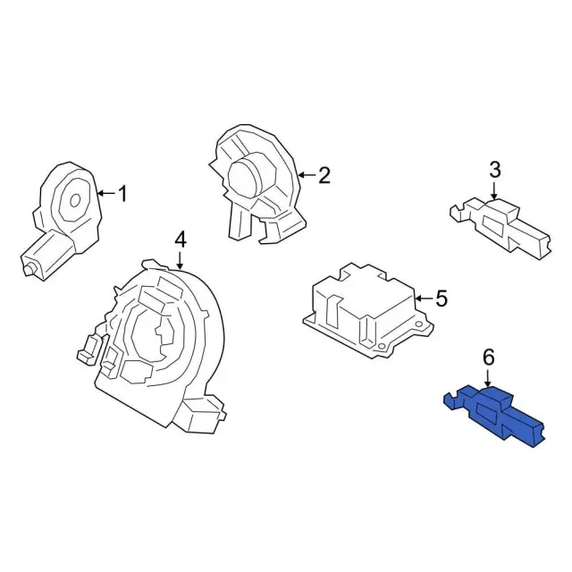 JJ5Z14B416E - Electrical: Position Sensor for Ford Image