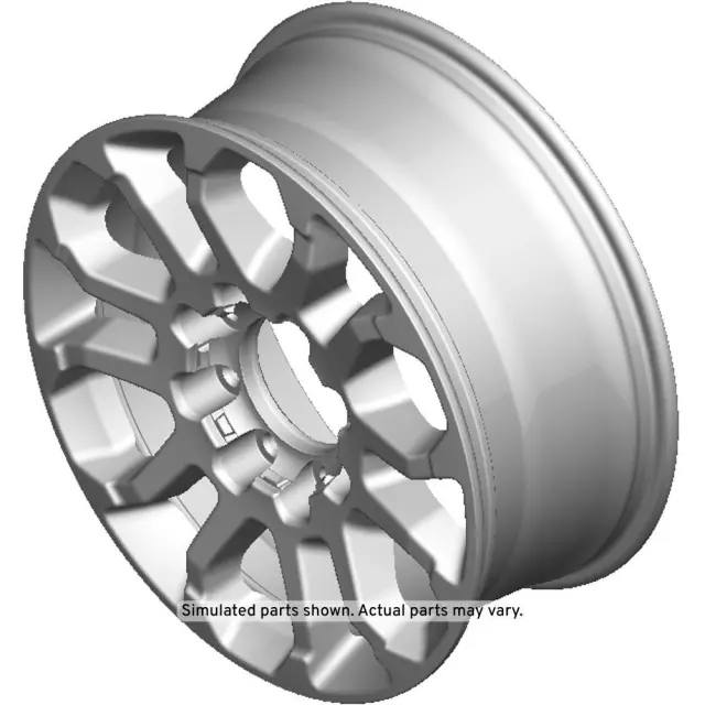 84830461 - : Wheel, Alloy for Chevrolet: Silverado 2500 HD, Silverado 3500 HD Image
