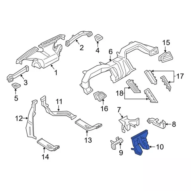 KT4Z18490A - Body: Distributor for Ford: Edge Image