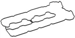 451740 - : Gasket, cylinder head cover for Elring Image