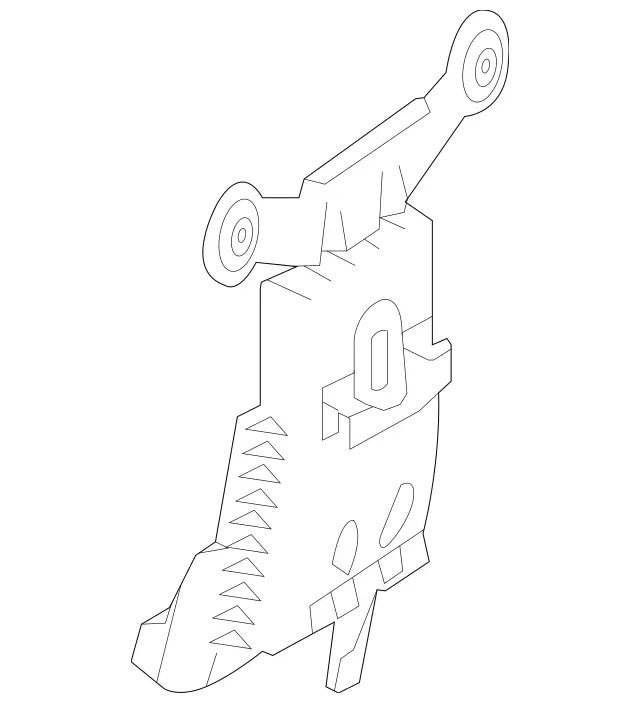 1669130000 - Electrical System: Holder for Mercedes-Benz: GL350, GL450, GL550, GL63 AMG, GLE300d, GLE350, GLE400, GLE43 AMG, GLE450 AMG, GLE550e, GLE63 AMG, GLE63 AMG S, GLS350d, GLS450, GLS550, GLS63 AMG, ML250, ML350, ML400, ML550, ML63 AMG Image image