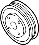 21051AR700 - : Pulley for Infiniti Image