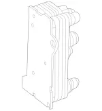 7255000800 - : Oil Cooler for Mercedes-Benz: E350, GLC300 Image