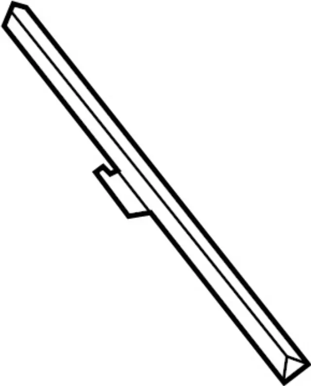 28895CD55B - : Wiper Blade Refill for INFINITI: EX37, FX37, FX50, QX50, QX70 Image