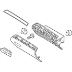 JB5Z78060T10CA - : Glove Box Assembly for Ford Image