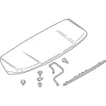 FT4Z5844210AD - : Spoiler for Ford: Edge Image