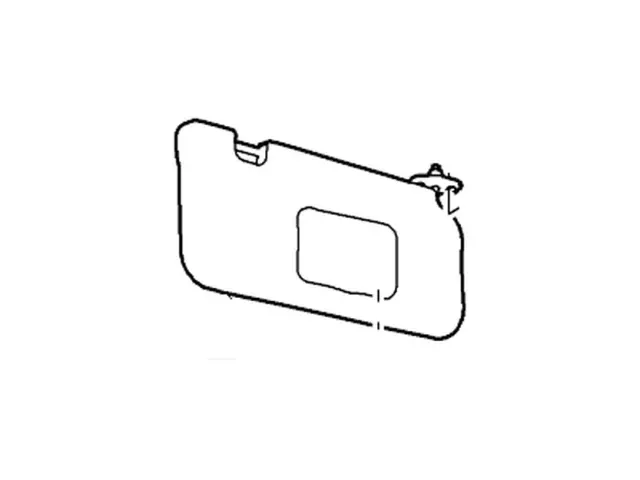 AL8Z7804104GA - Body: Sun-visor for Ford: Escape | Mercury: Mariner Image