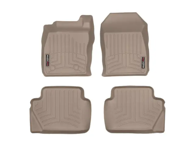 4516021453233 - : Tan FloorLiner™ DigitalFit®, Front &amp; 2nd Row for WeatherTech Image