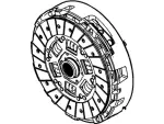 7R3Z7L596A - Maintenance &amp; Lubrication: Clutch for Ford: Mustang Image