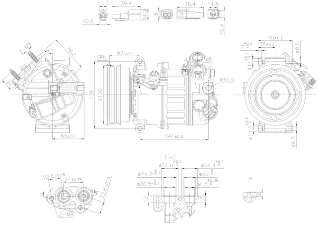 890593 - : Nissens A/C Compressor for NISSENS Image