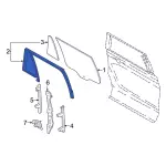 JL1Z7825767C - Body: Run Channel for Ford: Expedition | Lincoln: Navigator Image