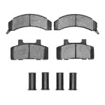 1551021501 - : DFC 5000 Advanced Pads - Semi-Metallic and Hardware Kit for DYNAMIC FRICTION Image