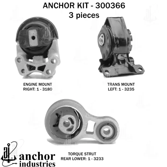 300366 - Engines &amp; Components: Anchor Engine Mount Kit for Anchor Image