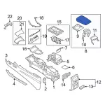 LT4Z5806024AD - Body: Armrest for Ford: Edge Image