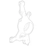 2043323001 - : Knuckle for Mercedes-Benz Image