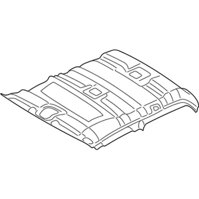 7A2Z7851944XD - Body: Headliner for Ford: Explorer Sport Trac Image